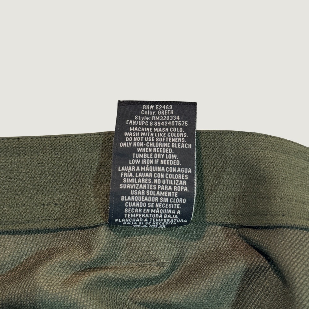 Russell Olive Green Stretch Tech Travel Hiking Pants Men's 36-38 - Picture 6 of 6